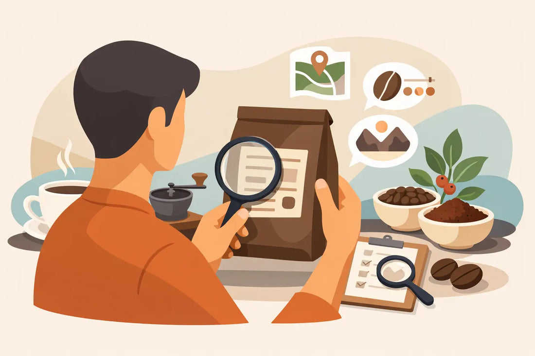 How to Read Coffee Labels Like a Pro
