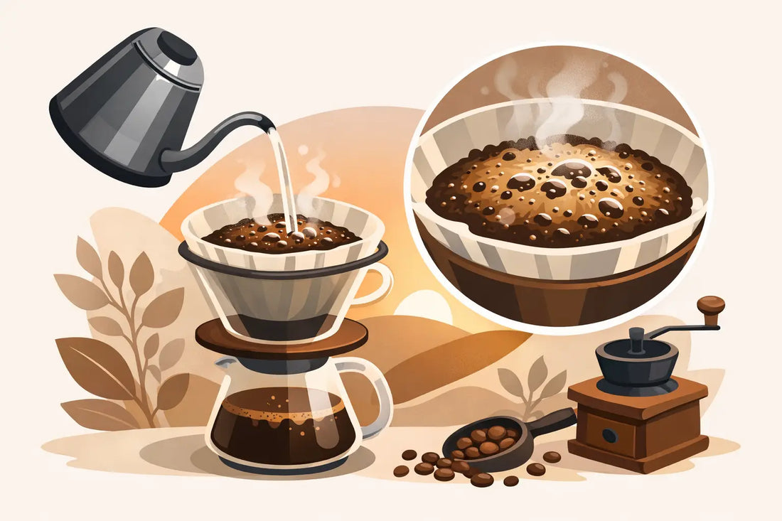 Coffee Bloom Brewing Meaning Explained