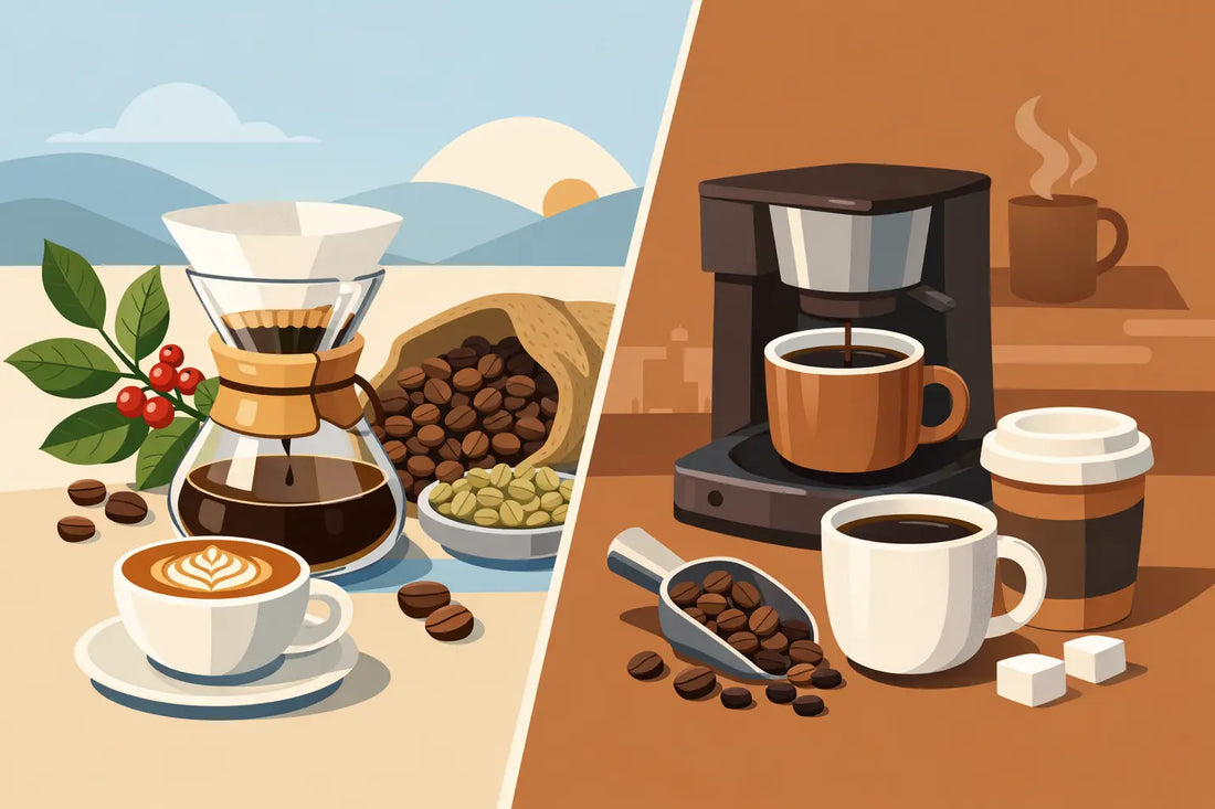 Specialty Coffee vs Regular Coffee Explained