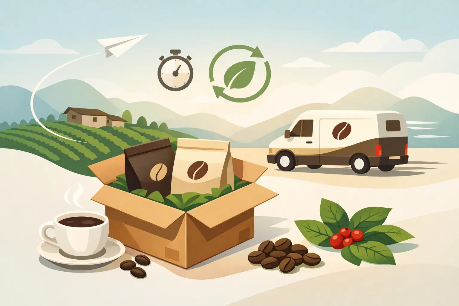 Specialty Coffee Delivery That Stays Fresh